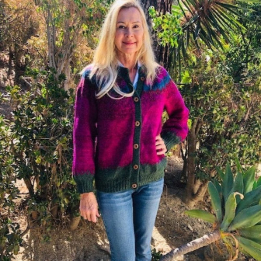 Lambs Wool, Cardigan Sweater, Wool Sweater,
